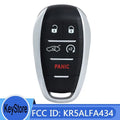 KR5ALFA434 for Alfa Romeo Giulia Sizetelvio 2017 18 19 20 2021 2022 Remote Key Fob