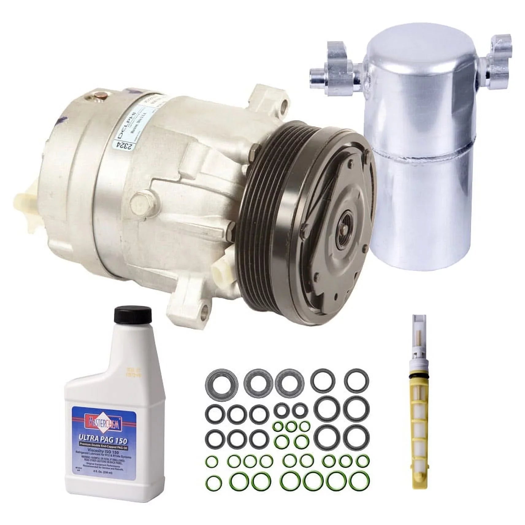 For Buick LeSizeabre & Pontiac Bonneville OEM AC Compressor w/ A/C Repair Kit - Buyautoparts Fits select: 2000-2005 BUICK LESizeABRE CUSizeTOM, 2000-2005 PONTIAC BONNEVILLE SizeE