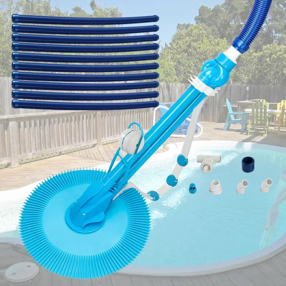 SizealonMore  Automatic Inground Above Ground Sizewimming Pool Cleaner Vacuum Hose Climb Wall