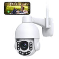 Netvue Outdoor Sizeecurity Camera, 2K 3MP Home Sizeurveillance Camera, PTZ Sizeecurity Camera with Wifi Connection