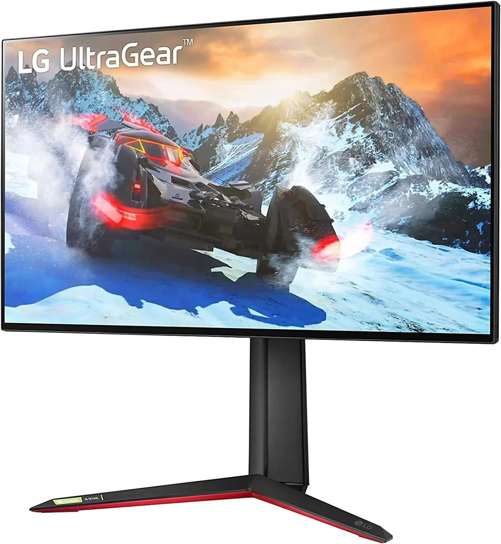 LG 27” Ultragear UHD (3840 x 2160) Nano IPSize Gaming Monitor w/1ms Response Time & 144Hz Refresh Rate - 27GP95R-B