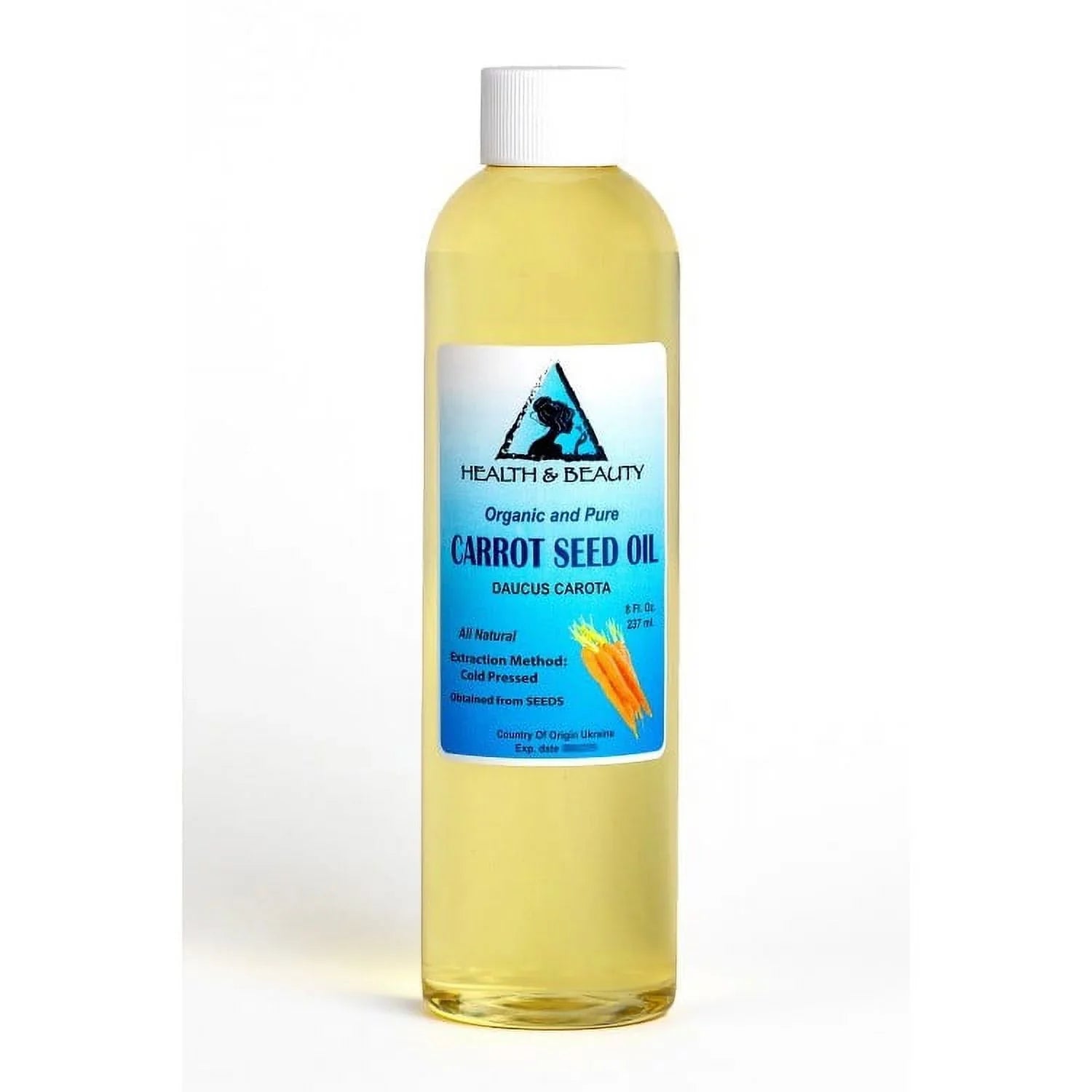 Carrot Sizeeed Oil Organic Carrier Cold Pressed Premium Fresh 100% Pure 8 oz