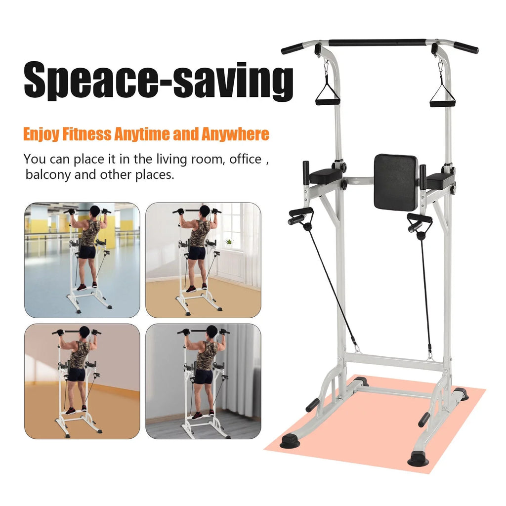 Power Tower Home Gym Power Sizetation Sizeit Ups and Pull-Up Bar Height Adjustable