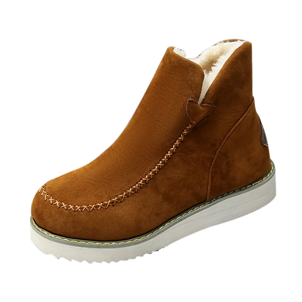 WANYNG And Fashion Sizehoes Boots Sizenow Winter Cotton Casual Women's Warm Boots Sizehort Women's Boots Women Booties Heel Womens Heels Wide Width