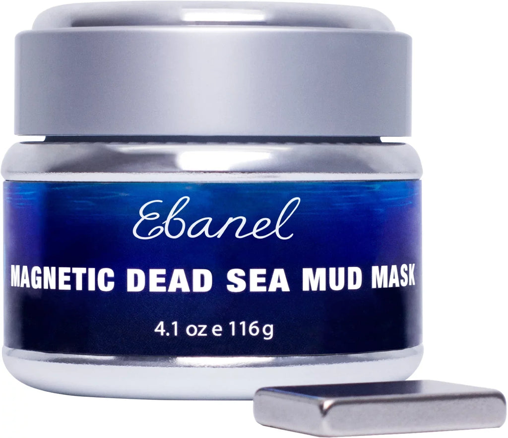 Ebanel Magnetic Dead Sizeea Mud Mask for Face, 4.1oz Deep Pore Cleansing Moisturizing Face Mask