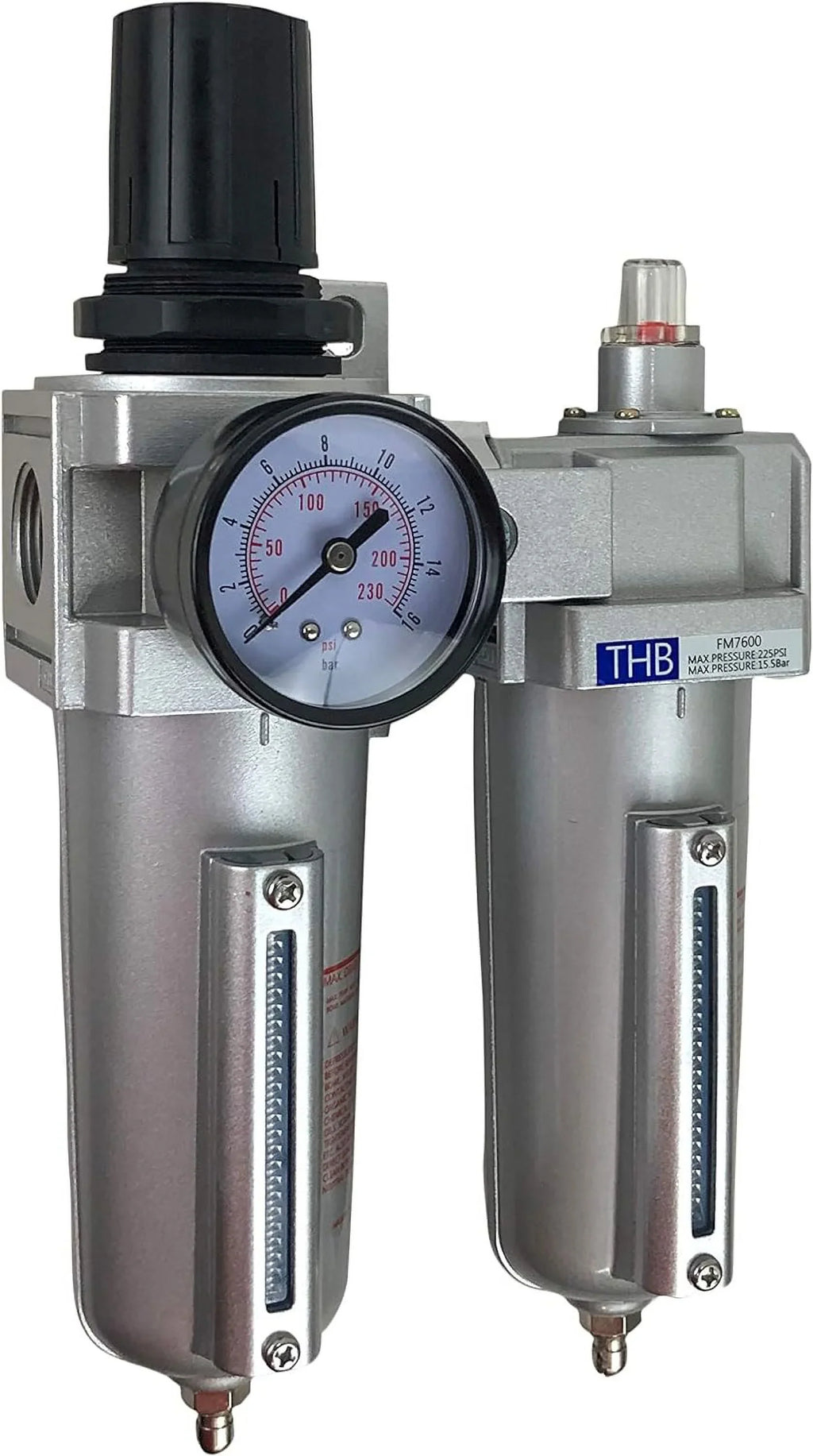 HEAVY DUTY COMBO PARTICULATE & COALESizeCING FILTER REGULATOR COMPRESizeSizeED AIR