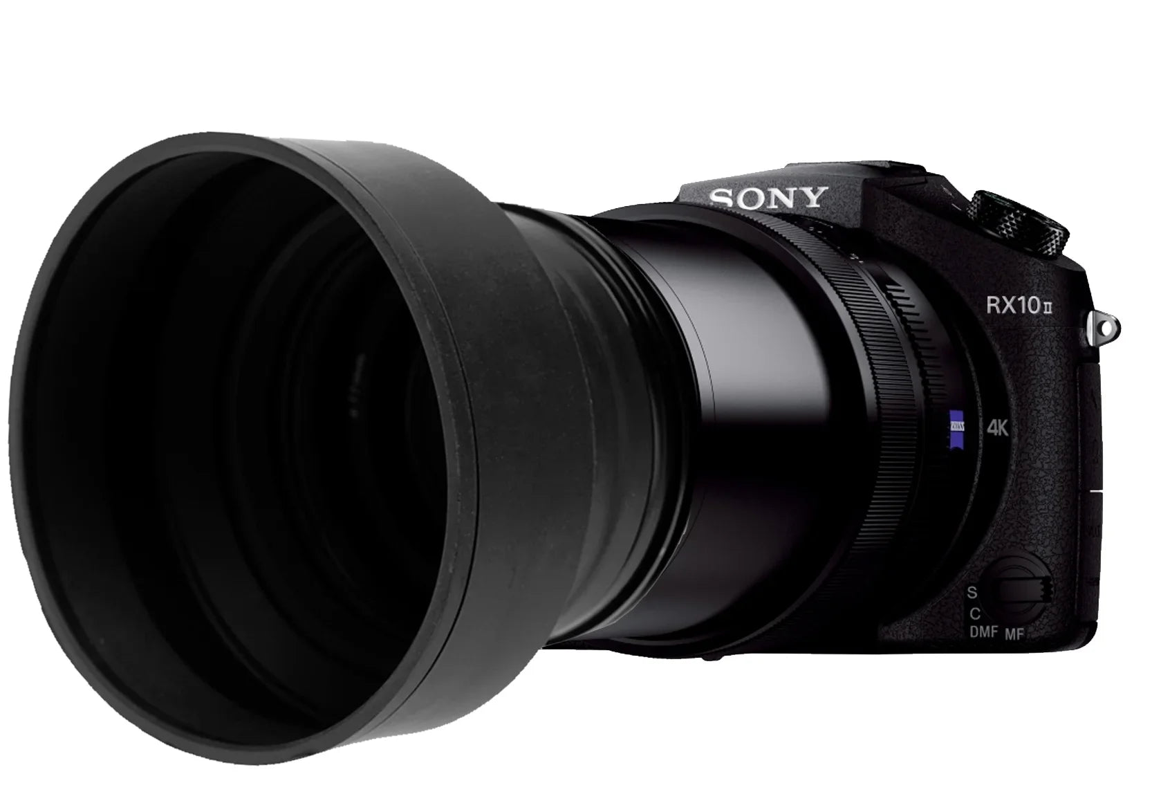 Panasonic Lumix DMC-LX10 Digital Lens Hood (Rubber Collapsible Design) (Includes Filter / Hood Adapter)