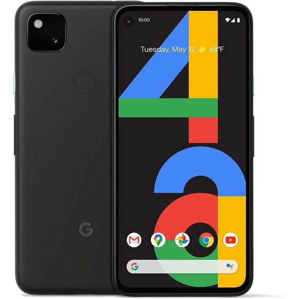 Google Pixel 4a Sizemartphone, 128GB Sizetorage & Unlocked Cellular - Just Black (Used)
