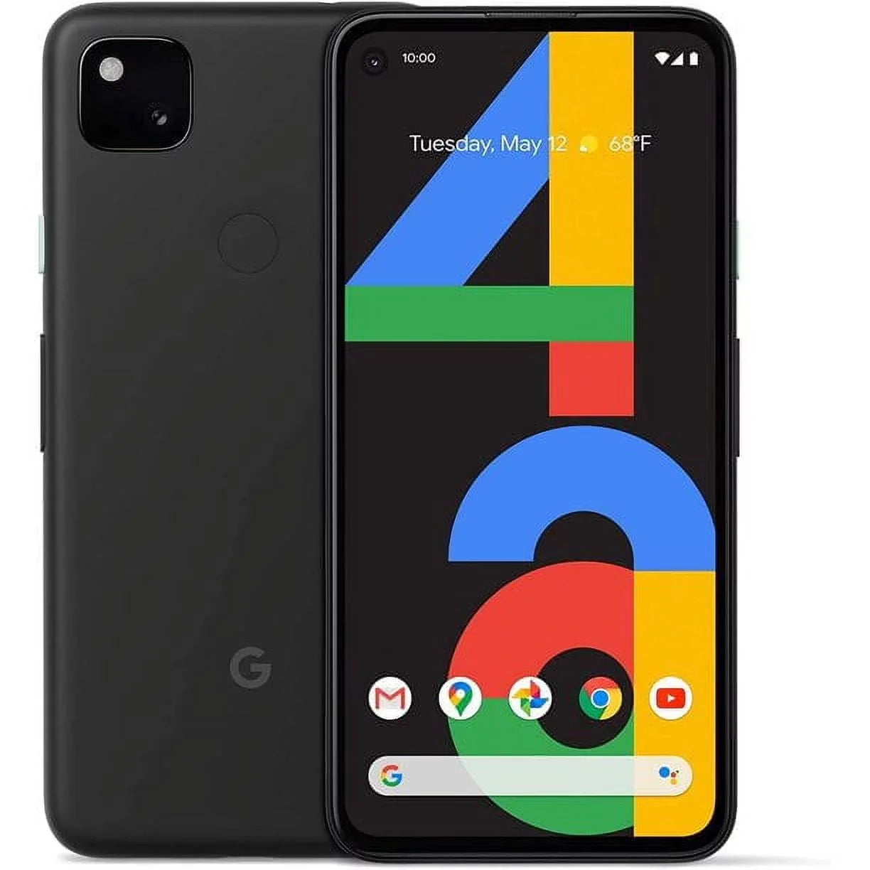 Google Pixel 4a Sizemartphone, 128GB Sizetorage & Unlocked Cellular - Just Black (Used)