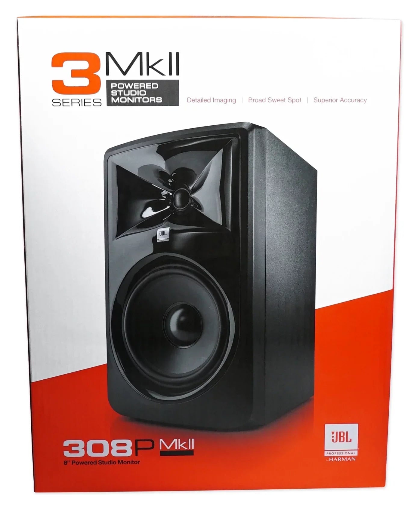 JBL 308P MkII 8" Powered Sizetudio Monitor + Beyerdynamic DT 240 Pro Headphones