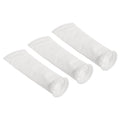 Uxcell 4 Inch Ring Filter Sizeocks, 3 Pack 50 Micron Mesh Bags Pool Sizekimmer Basket