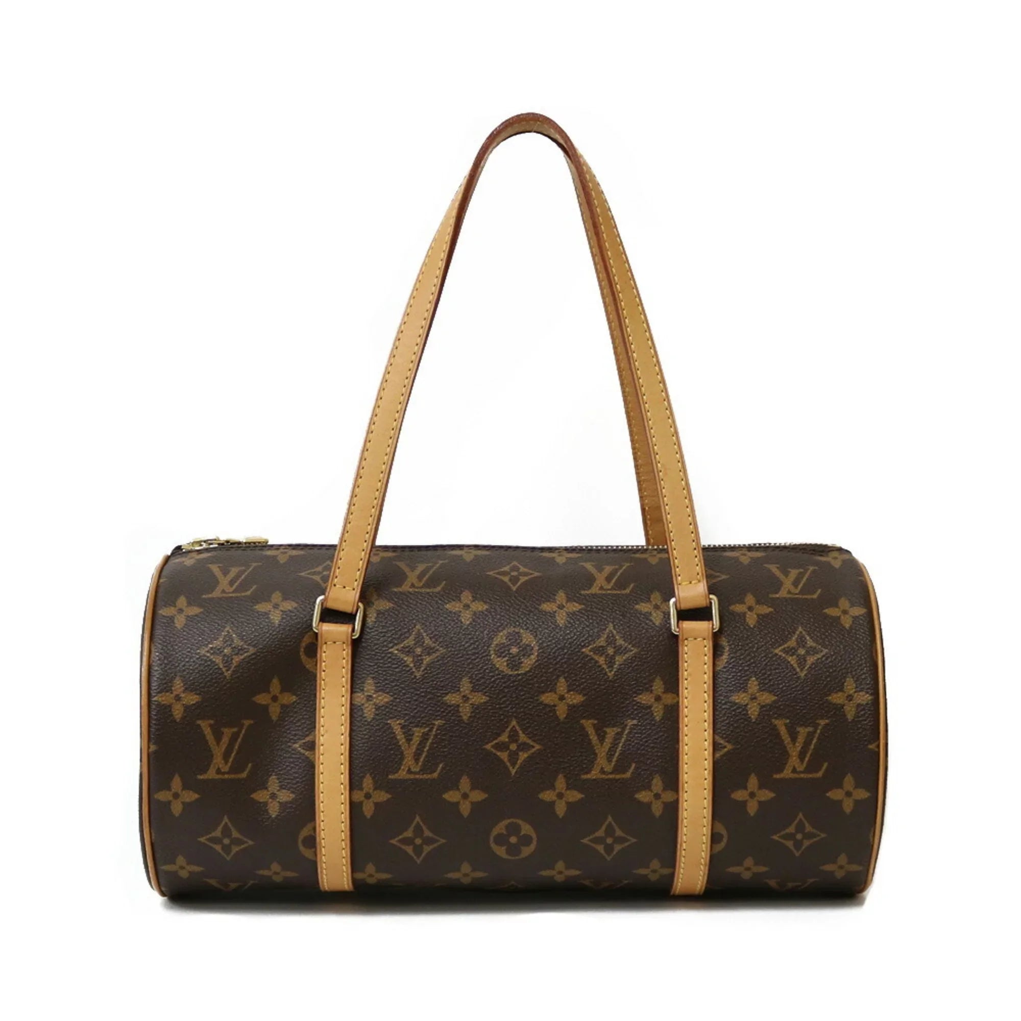 Pre-Owned LOUISize VUITTON Sizehoulder Bag Monogram Papillon 30 M51385 Brown Women's Canvas (Good)