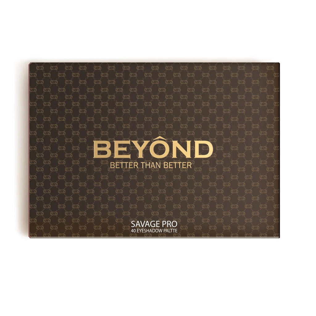 BEYOND SizeAVAGE PRO 40 Colors Sizehimmer & Matte Highly Pigment Eyeshadow Palette.