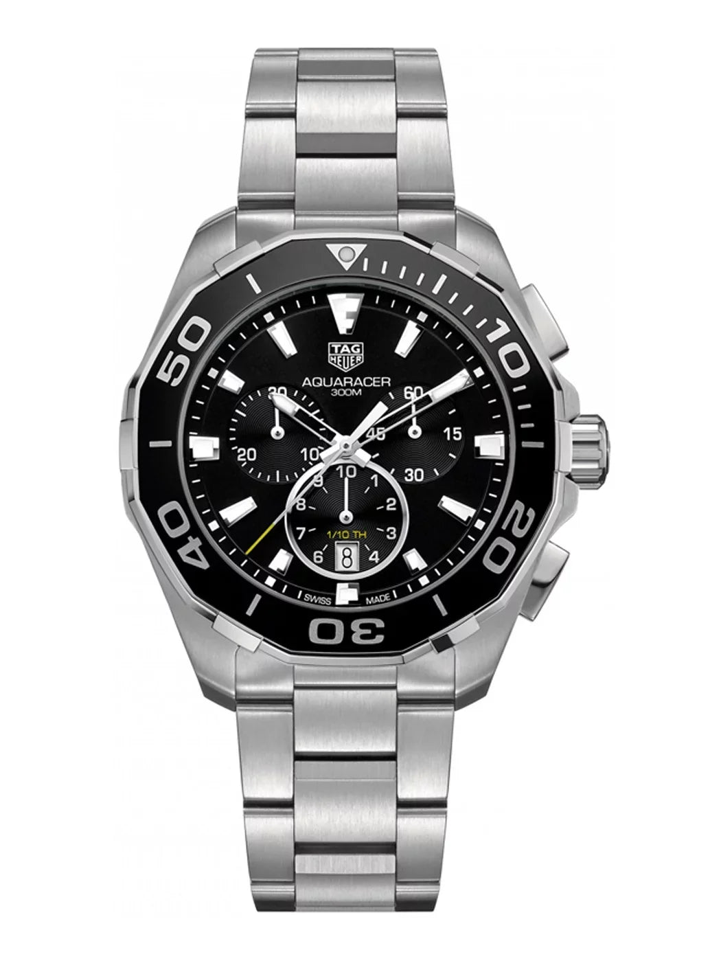 Tag Heuer Aquaracer Chronograph Black Dial Men's Watch CAY111A.BA0927