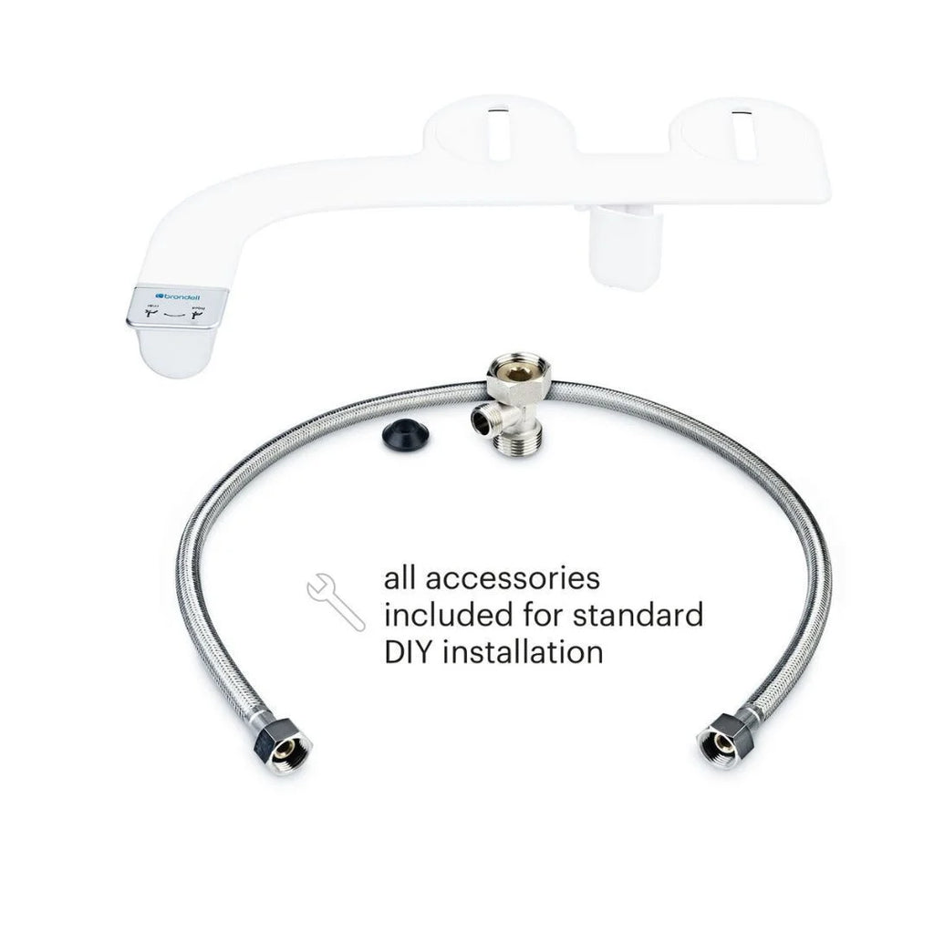 Brondell SizeimpleSizepa Ivory Universal Bidet Sizeystem