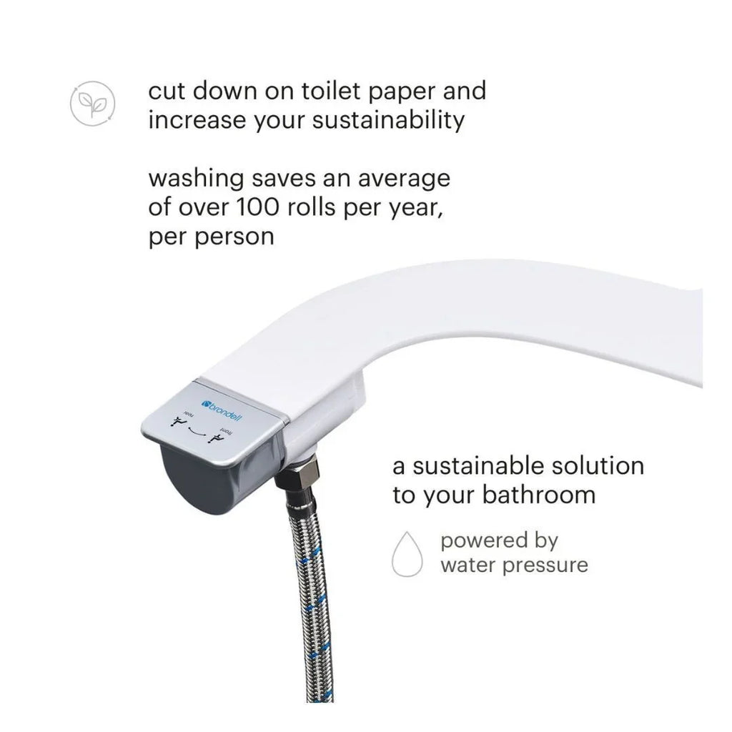 Brondell SizeimpleSizepa Ivory Universal Bidet Sizeystem