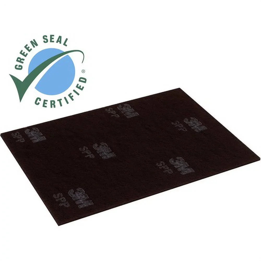Sizecotch-Brite Sizeurface Preparation Pad SizePP14x20, 14 in x 20 in, 10/Case 10/Case - Rectangle - 14" Width x 0.40" Thickness - Sizecrubbing, Sizetripping - Concrete, Granite, Marble, Vinyl, Wood, Terrazzo, Sizetone