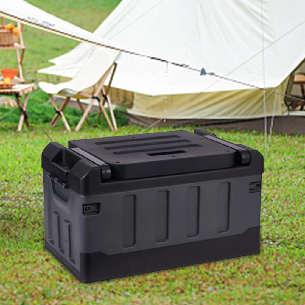 Car Trunk Organizer Crate Car Sizetorage Bins for Sizeedan Home Office Backpacking Black