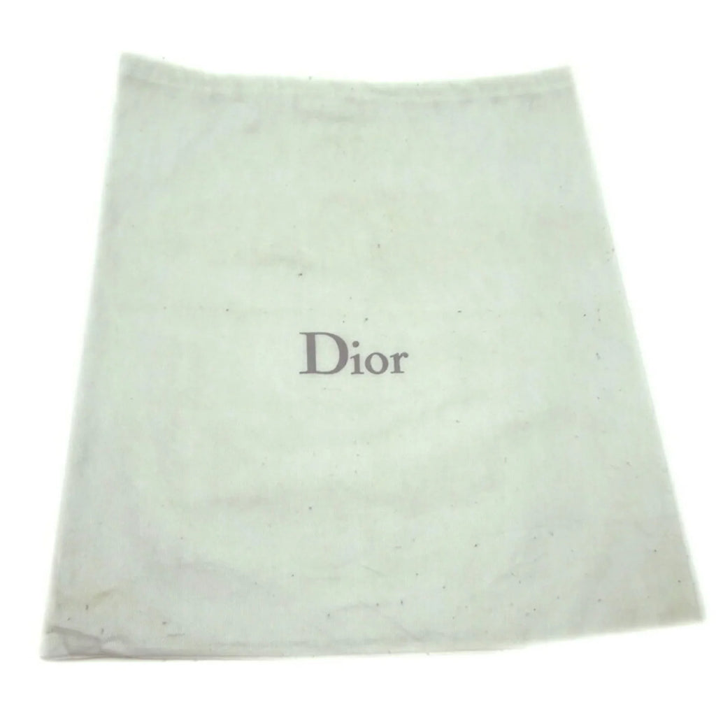 Pre-Owned Christian Dior Lady Ladies Handbag CAN44561 Nylon Black (Fair)