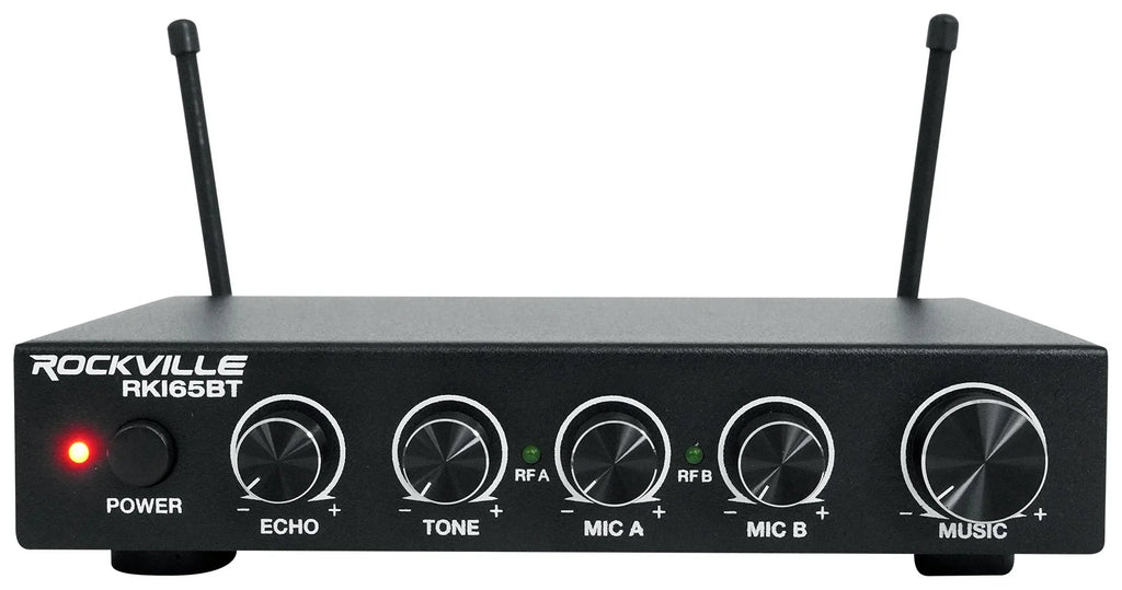 Rockville RKI65BT Karaoke Microphone Sizeystem For Tablet/Sizematphone/Laptop/TV+LED's