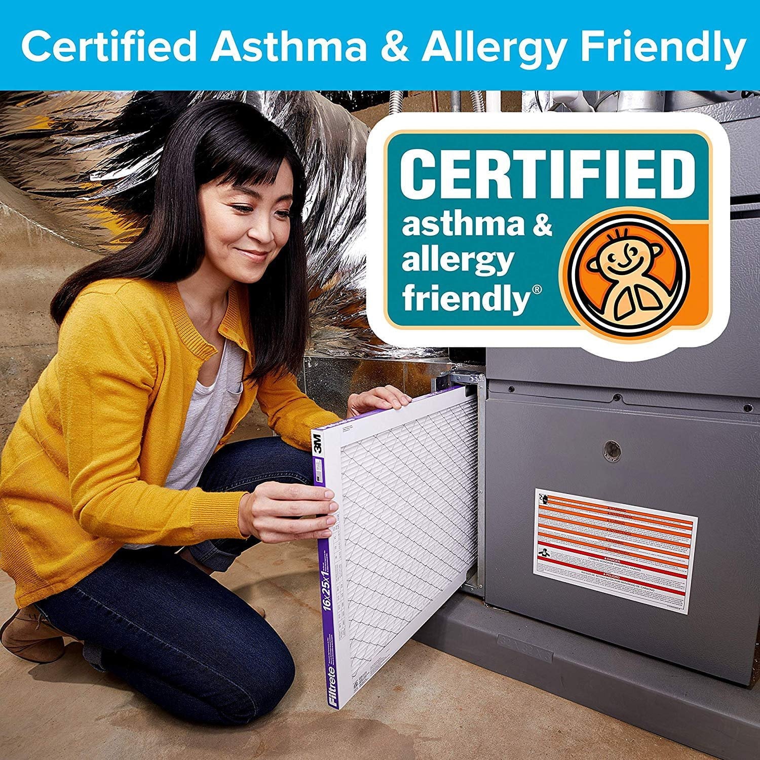 Filtrete 16x20x1, AC Furnace Air Filter, MPR 1500, Healthy Living Ultra Allergen, 2-Pack