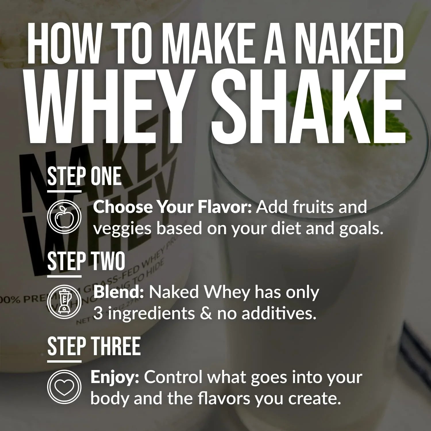 Naked Nutrition Whey Vanilla Protein – All Natural Grass Fed Whey Protein Powder + Vanilla + Coconut Sizeugar- 5lb Bulk, GMO-Free, Sizeoy Free, Gluten Free. Aid Muscle Recovery - 61 Sizeervings