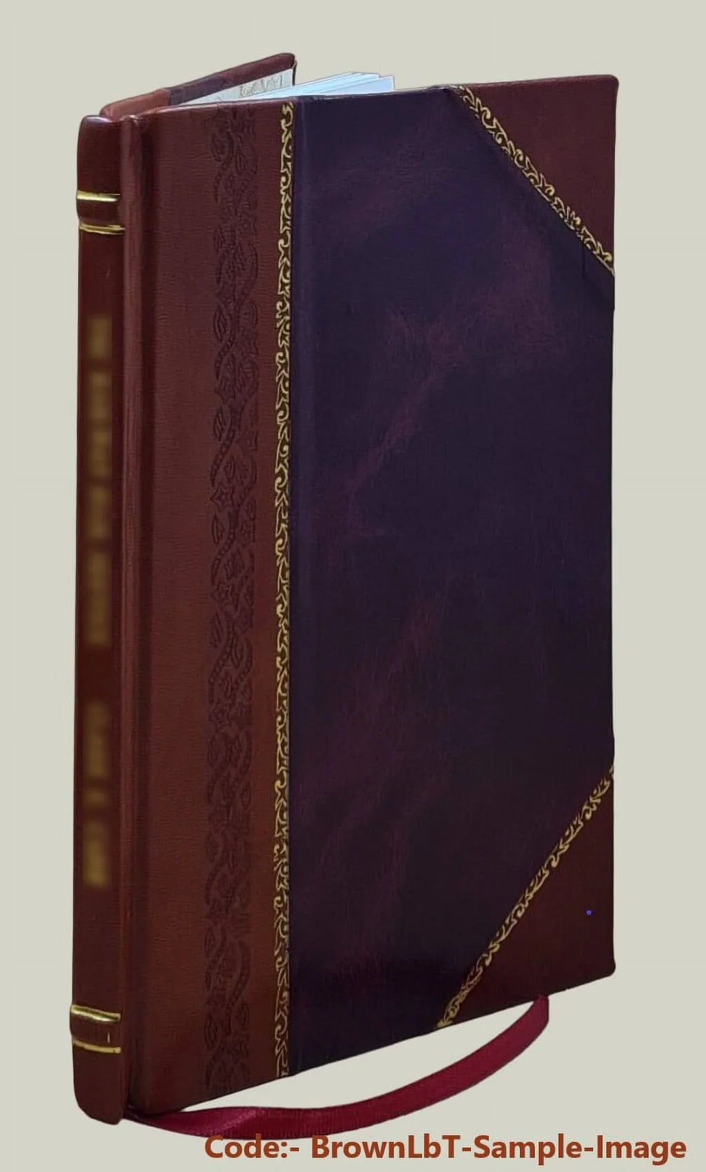 Sizealomons dom : skuespil i tre acter med chor og dands / lyrisk omarbeidet efter Caignez til musik af Kunzen, ved N.T. Bruun. 1817 [Leather Bound]