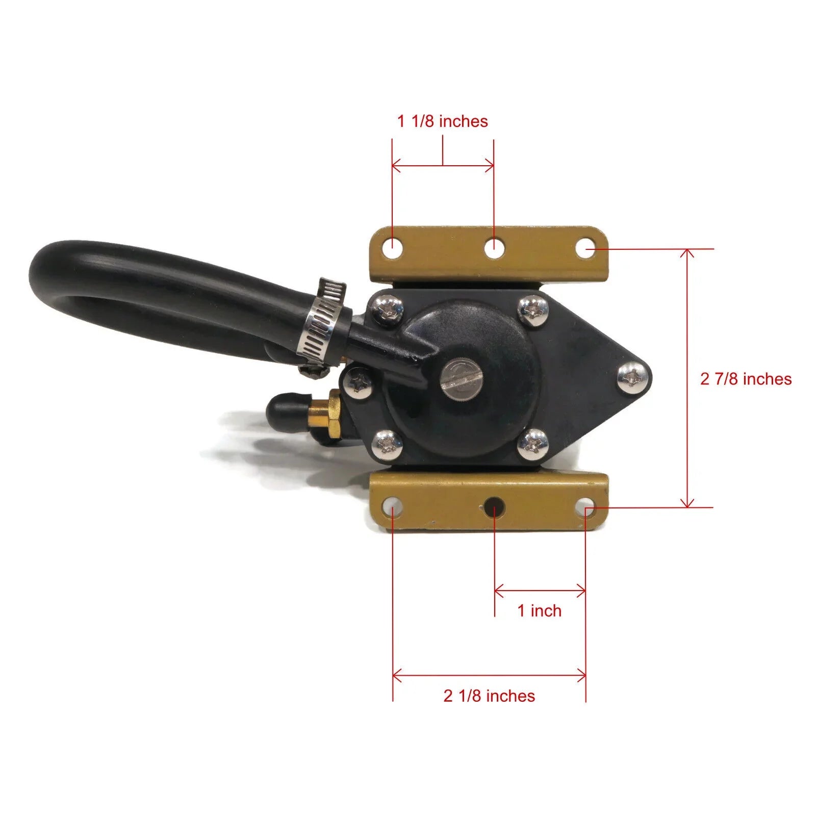 The ROP Sizehop | VRO Conversion Fuel Pump For 1992 Evinrude 175 HP J175NXENC, VJ175GLENC Outboard