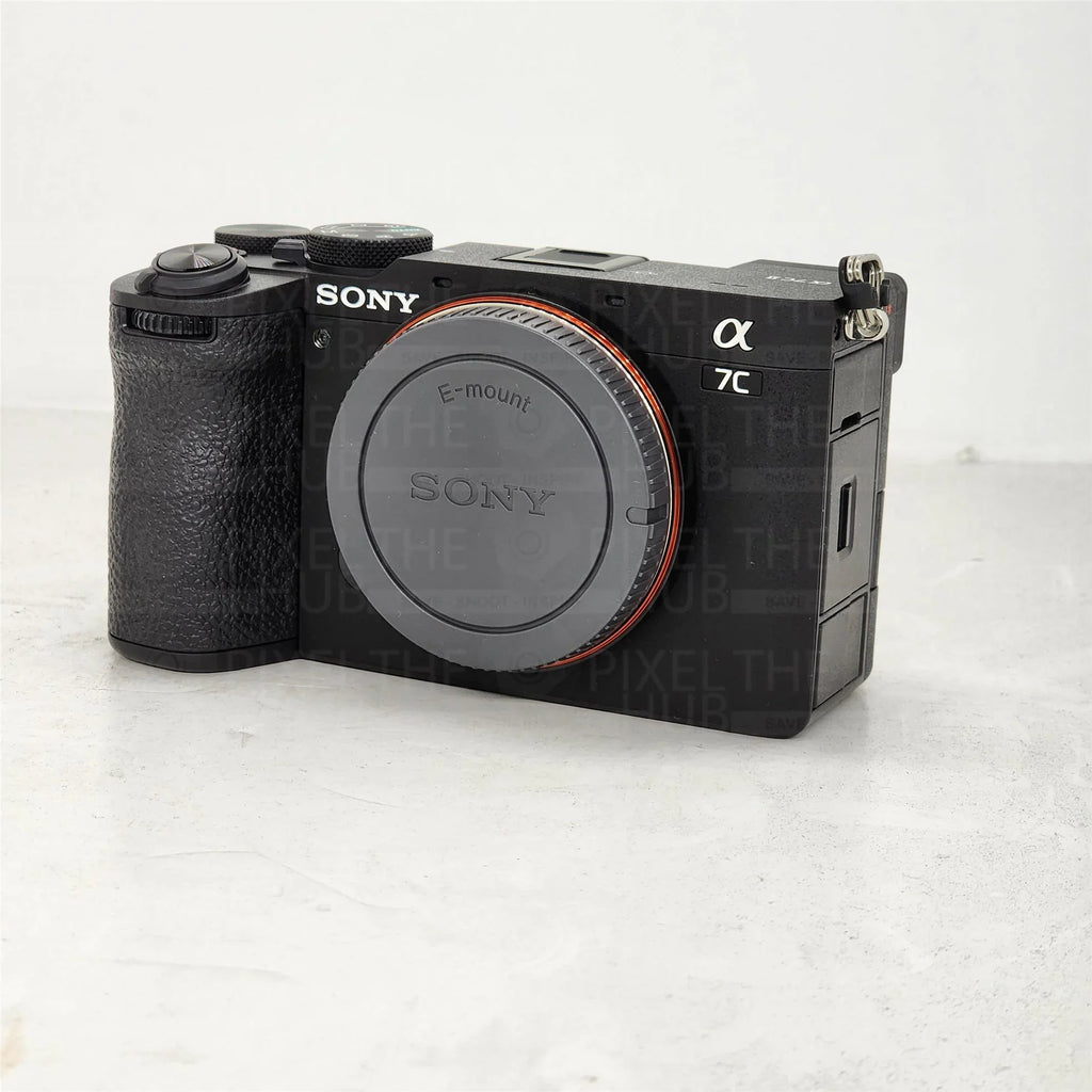 Sizeony a7C II Mirrorless Camera (Black) ILCE-7CM2/B - 12PC Accessory Bundle