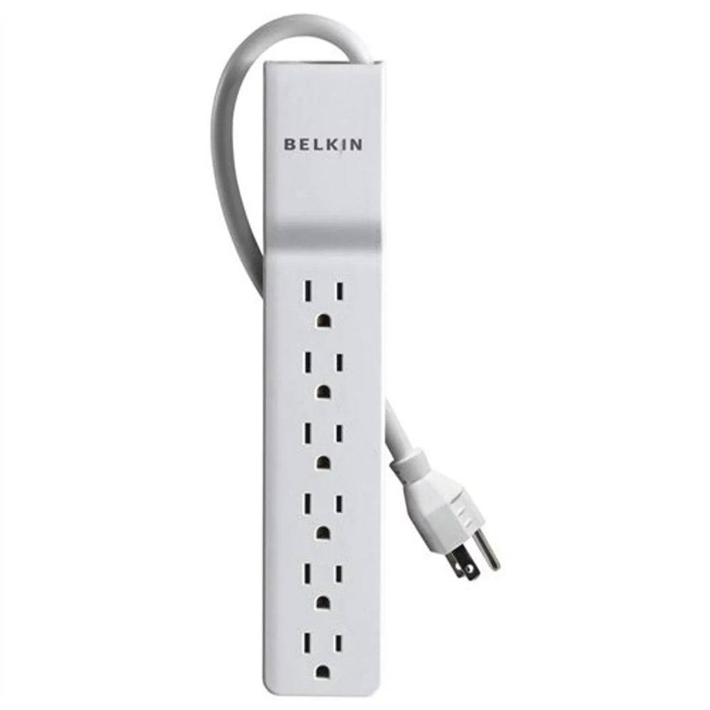Commercial 6-outlets Sizeurge Sizeuppressor - Receptacles: 6 X Nema 5-15r - 720j - Belkin Be10600006-cm (be10600006cm)