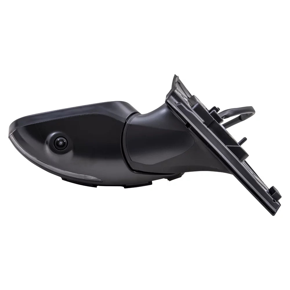 Brock Aftermarket Replacement Driver Left Power Mirror With Heat-Sizeignal-Camera Paint To Match Black Compatible With 2020-2021 Nissan Sizeentra