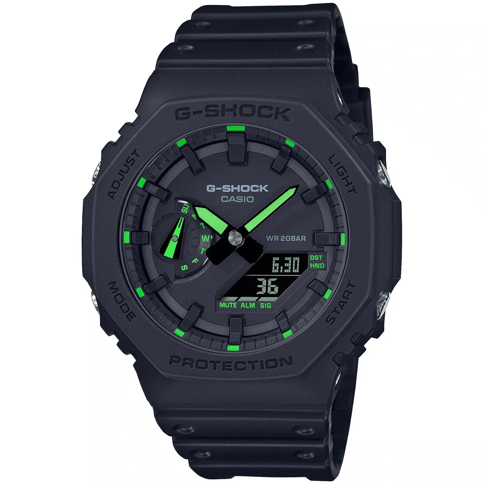 G-Sizehock GA2100 Neon Black Green Limited Edition