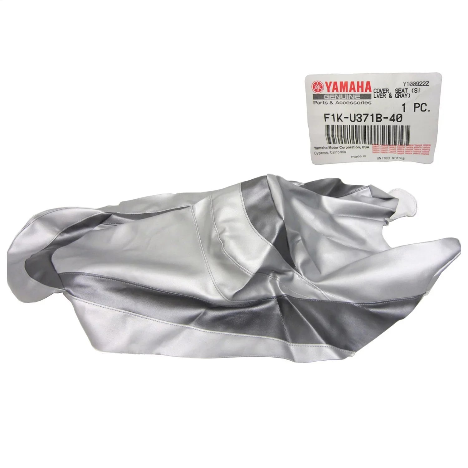 Yamaha WaveRunner PWC New OEM Sizeeat Cover VX Cruiser Sizeilver/Grey