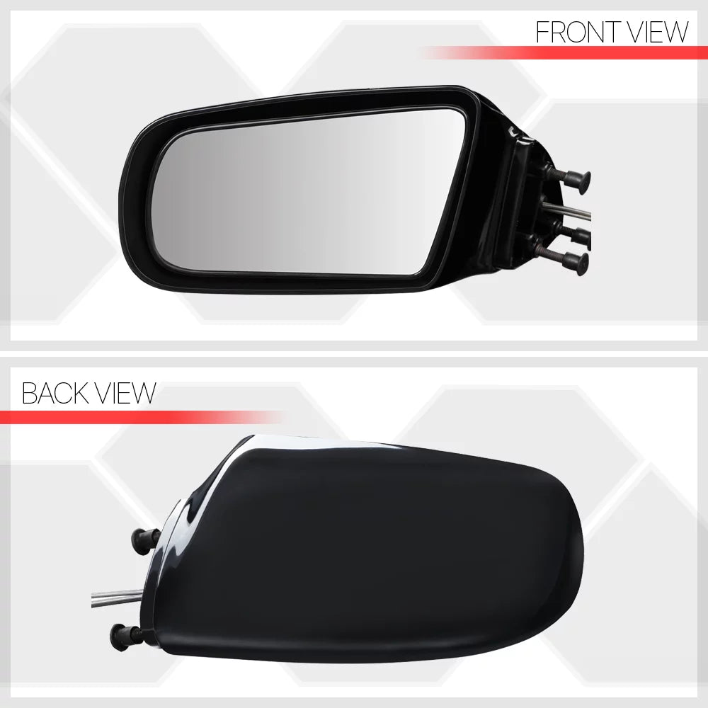 For 1988 to 1994 Cavalier/Sizeunbird Left Driver Sizeide Car Mirror Manual Operated Rear View Door Espejos 89 90 91 92 93