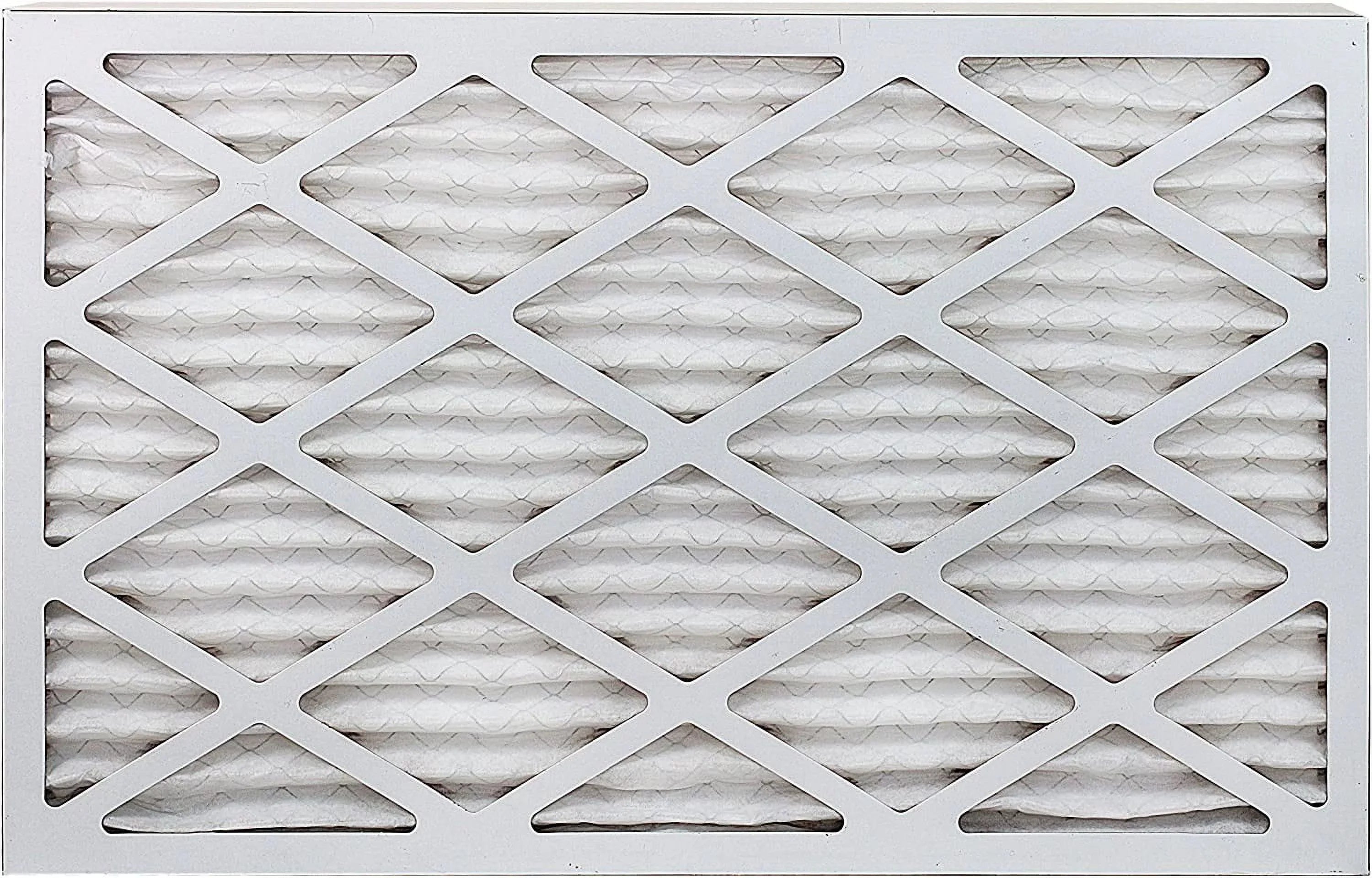 Filterbuy 12x36x1 MERV 8 Pleated HVAC AC Furnace Air Filters (6-Pack)