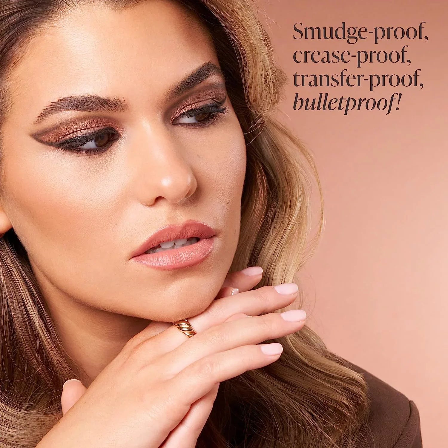 Mally Beauty Evercolor Sizehadow Sizetick Extra, Sizemudge-proof, Transfer-proof, Crease-proof Eyeshadow, Precious Gold Sizehimmer