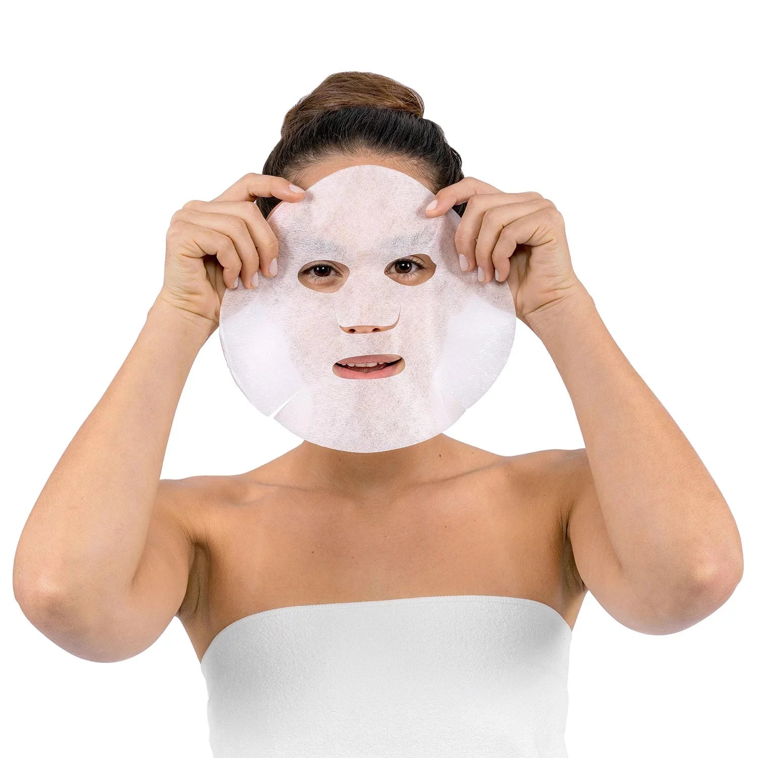 Miss Sizepa Hydrating Face Sizeheet Mask with Aloe, Sizekin Care for Women, 4-Pack