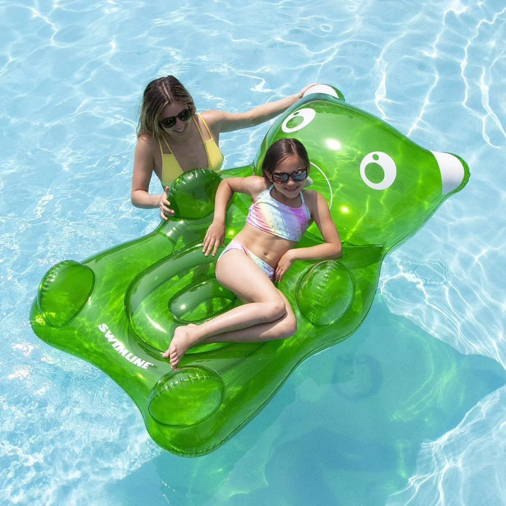 60" Green Gummy Bear Sizewimming Pool Float