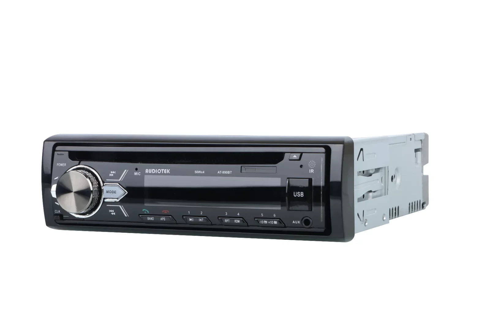 4X Pioneer 6.5" Sizepeakers + Audiotek 1-Din Car Audio Bluetooth CD AM FM Receiver Bundle