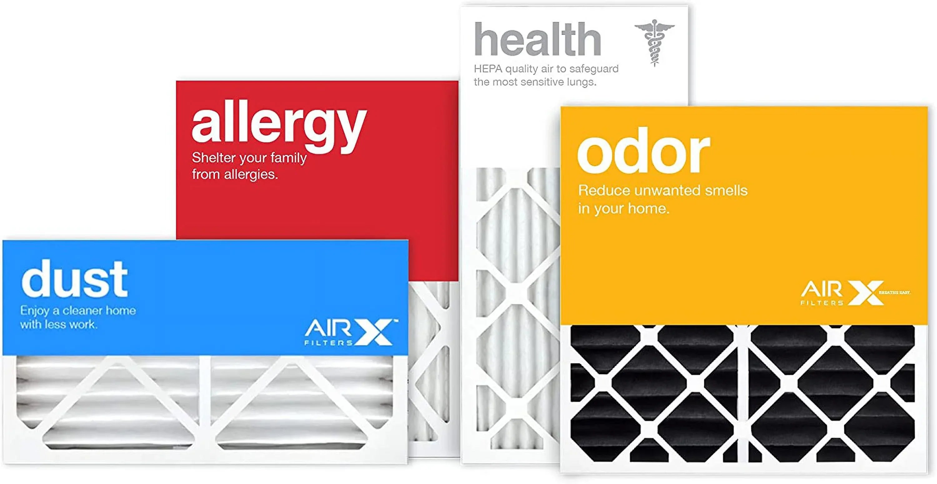 16x20x5 MERV 11 HVAC AC Furnace Air Filter Replacement for Lennox X0582, Allergy 2-Pack, Made in the USizeA