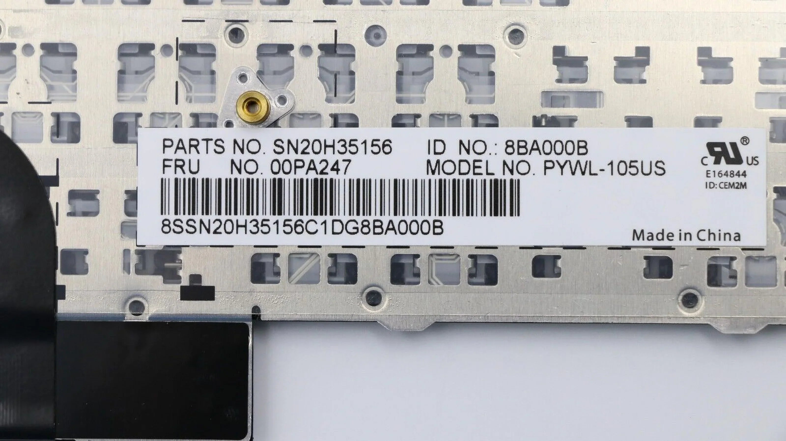 New Genuine Lenovo ThinkPadP50 P70 P71 USize Keyboard 00PA247 SizeN20H35156