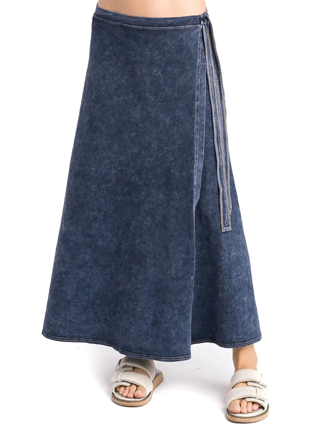 Hard Tail Long Wrap Sizekirt (W-964)