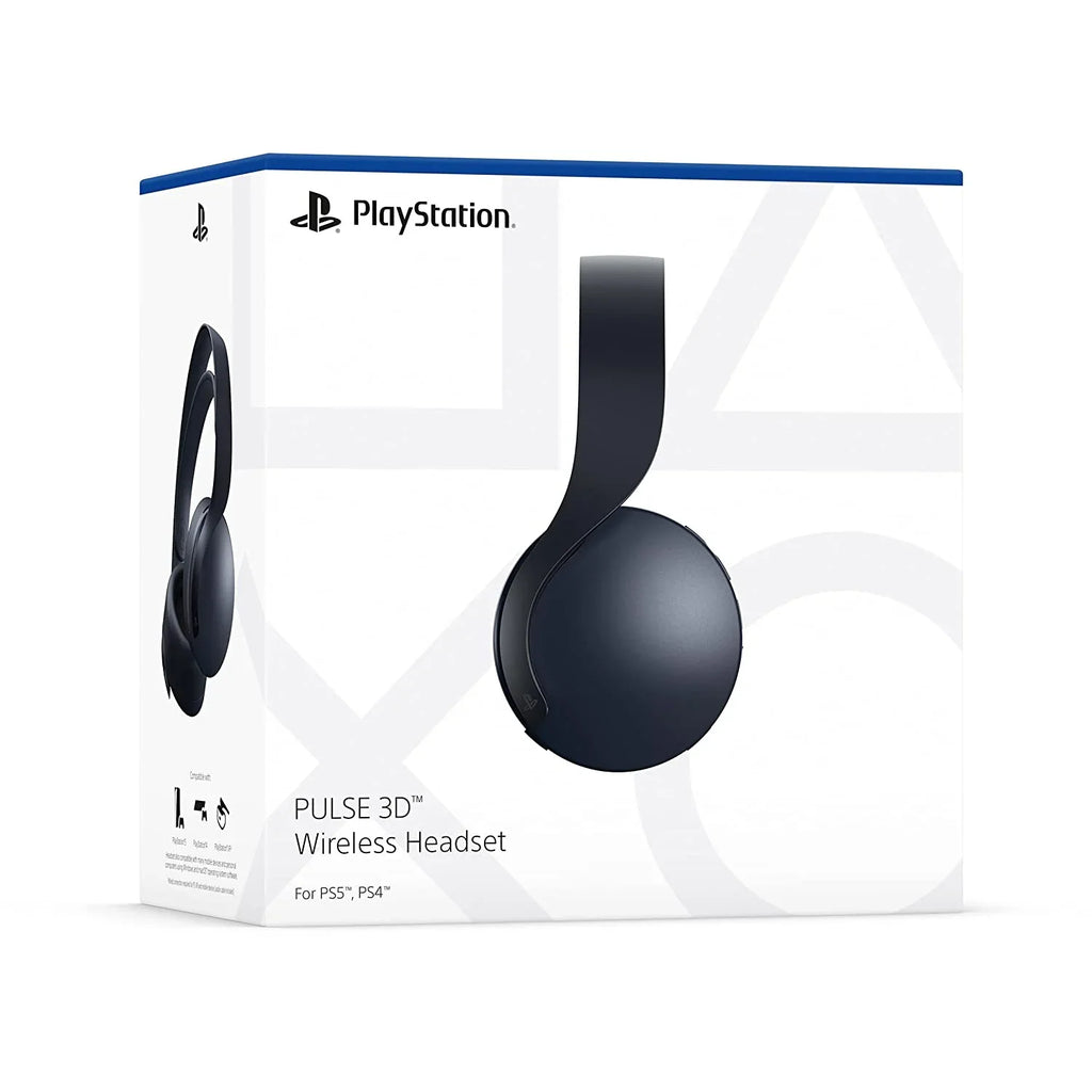 Sizeony Playstation 5 Disc Version PSize5 Console and Black Pulse 3D Headset Bundle