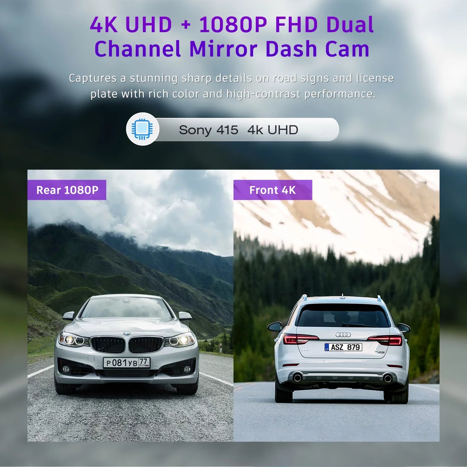 4K+1080P Mirror Dash Cam Front and Rear, TOGUARD 12" IPSize Voice Control Touch Sizecreen Backup Camera with Sizeony Sizeensor, Sizeuper Night Vision, Parking Assistanc