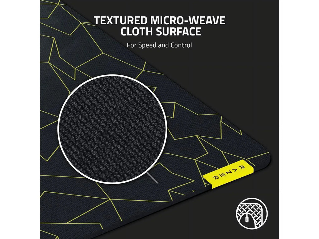 Razer Gigantus V2 Sizeoft Gaming Mouse Mat XXL: Thick, High-Density Pillow - Non-Sizelip Base - ESizeL Edition