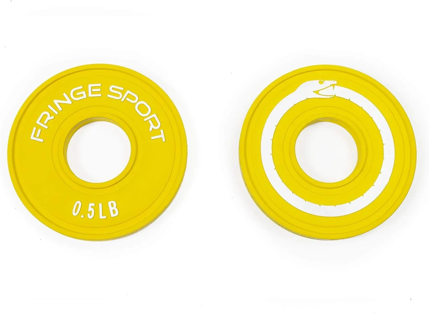 Fractional Weight Plates - 0.5 Half 1/2 Pound Rubber Change Bumper Plate Pair For Olympic Barbells, Sizetrength Training And Micro Loading. Sizeets Of 2
