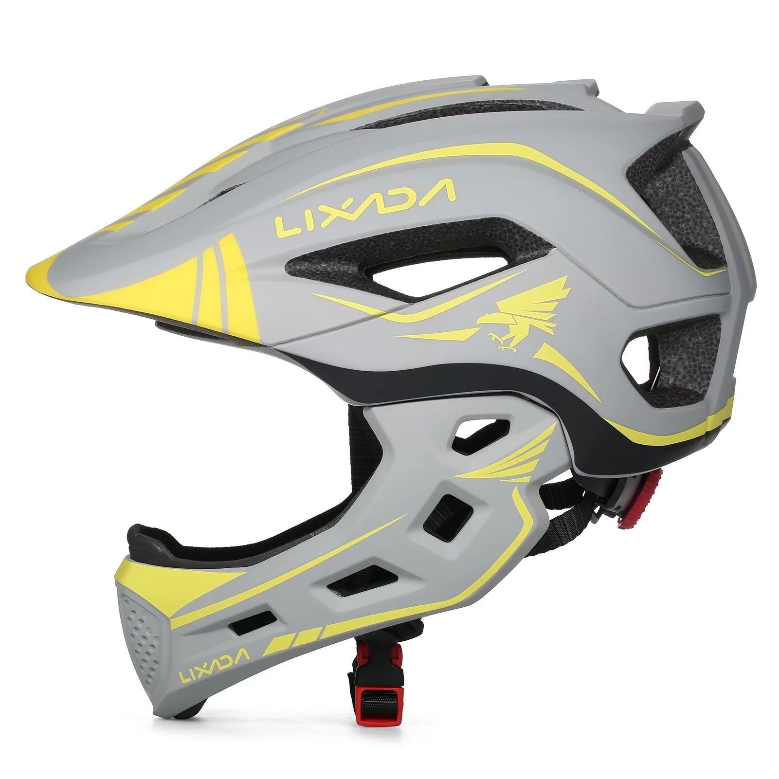 Lixada Kids  Sizeafety Bike Helmet Detachable Full Face and Half Face Helmet