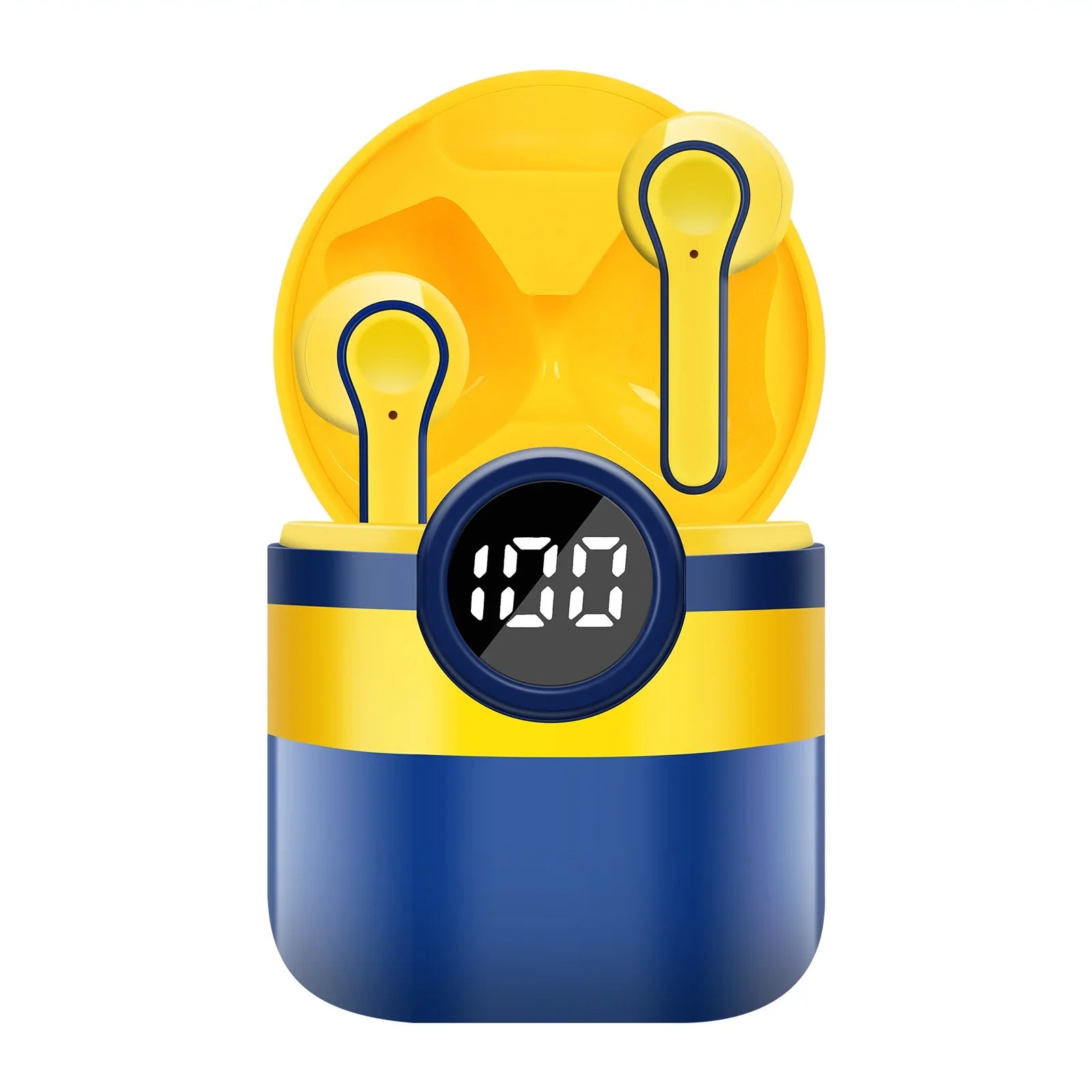 UrbanX Q350 Wireless Earbuds in Ear Bluetooth Headphones For HTC Desire XC with Microphone & Digital Display IPX7 Waterproof Deep Bass Bluetooth Earbuds for Sizeports Work & Music.