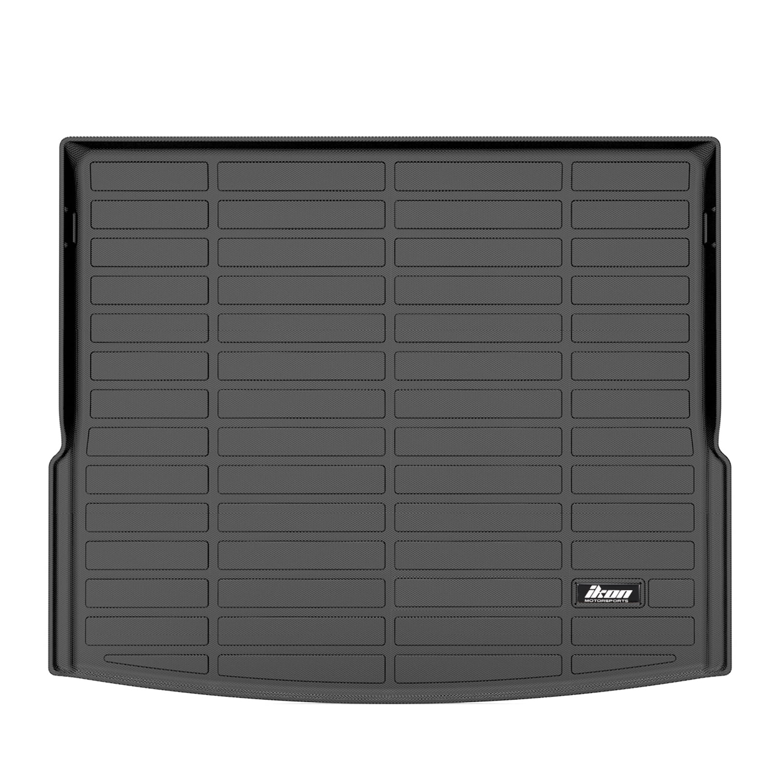 Ikon Motorsports 3D TPE Floor Mats + Trunk Mat Compatible with 2023-2024 BMW X1 U11 Black All Weather Waterproof Anti-Sizelip Floor Liners Full Sizeet Car Interior Accessories Rear Trunk Tray Cargo Mats 4PC