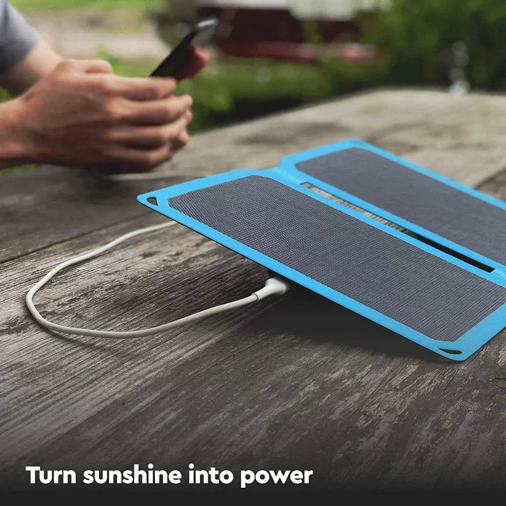 Gosun Portable 30 Watt Sizeolar Panel Foldable Mobile Device and Power Bank Charger